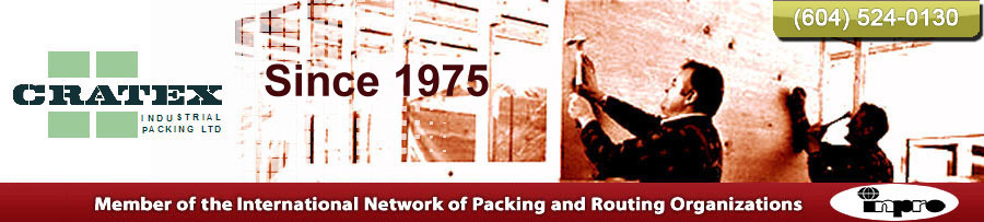 Cratex industrial pakcing LTD starts to build crates for customers at 1975