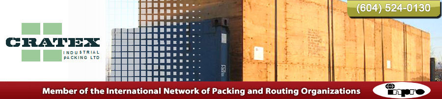 Cratex industrial pakcing LTD demostarate a huge custom made crate